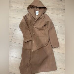 Jack by BB Dakota Tan Hooded Jacket